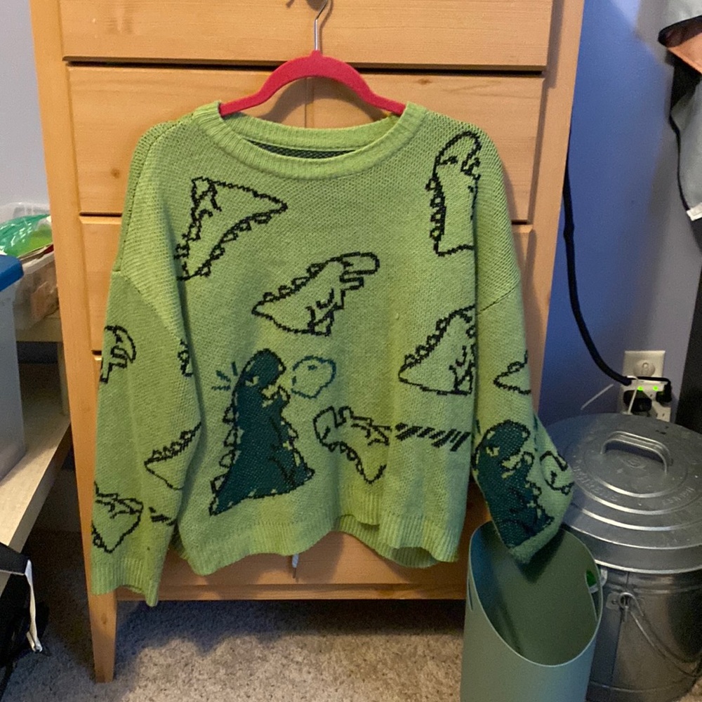 Dinosaur sweater